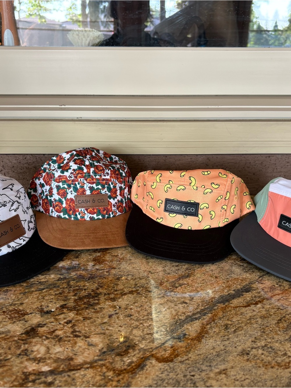 Bundle of 4 Cash & Co. Hats size S/M (infant - 2yo)